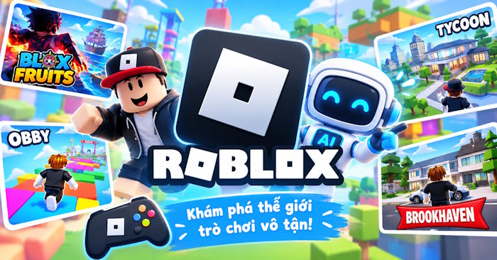 Thiết kế game bằng AI trên Roblox
