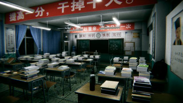 Midnight Class là game kinh dị tâm lý kết hợp sinh tồn bối cảnh lớp học lúc nửa đêm