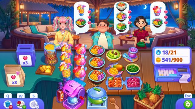 Khám phá thế giới ẩm thực muôn màu trong Royal Cooking game