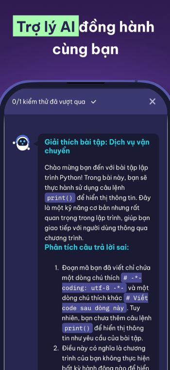 Trợ lý AI đồng hành