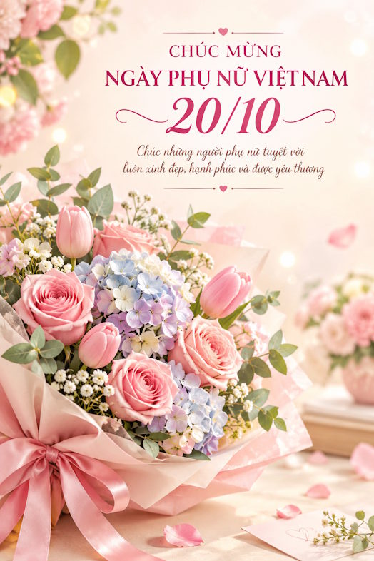 Thiệp mừng 20/10
