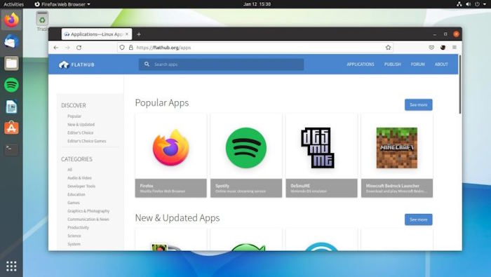 Flatpak cho phép người dùng chạy các ứng dụng trên Linux