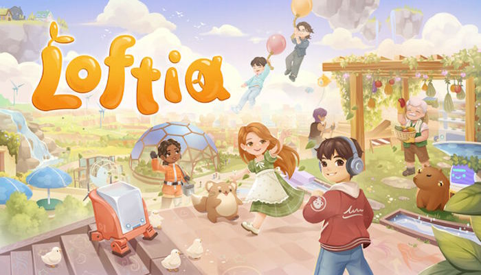 Loftia là game mô phỏng cuộc sống nhiều người chơi ấm cúng