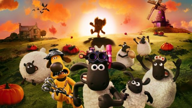Poster phim hoạt hình hài hước rùng rợn Shaun the Sheep: ‘Quái lạ’ ghé nhà