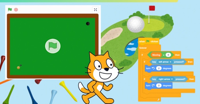 Cách làm minigame chơi golf bằng Scratch