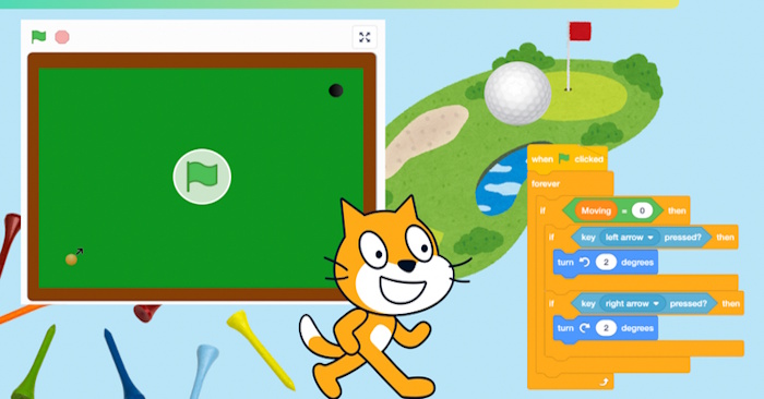 Tạo game chơi golf bằng Scratch