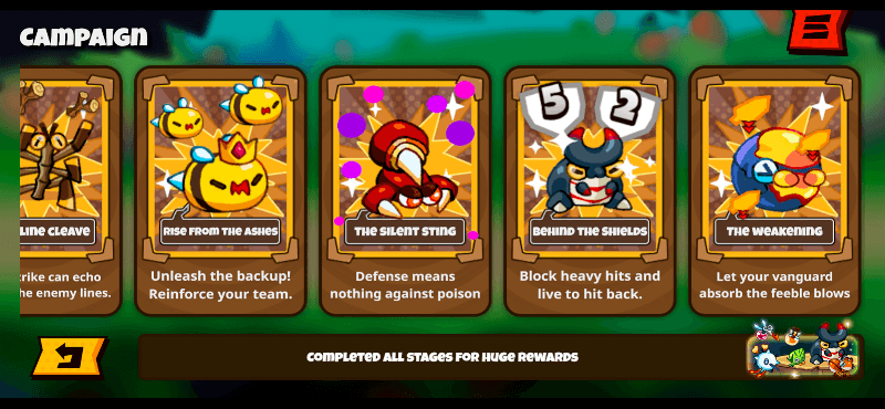 Xây dựng đội quân côn trùng và tham gia chiến đấu trong game Bug Squad Tactics