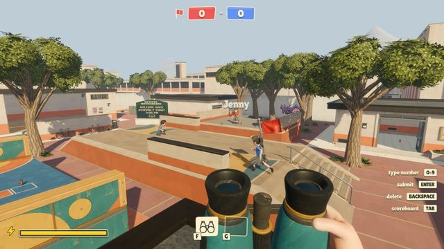 Figure Me Out là party game bắn súng với concept độc lạ: nhập số trên trán của đối thủ để tiêu diệt