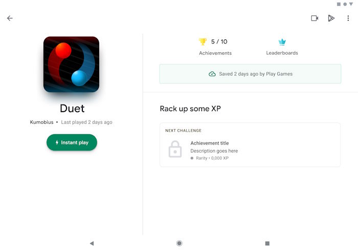 Theo dõi thành tích và tiến trình chơi game của bạn