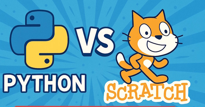 Sự khác biệt giữa Scratch và Python