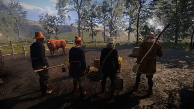 Chơi game Medieval Farm Simulator một mình hoặc theo nhóm 4 người