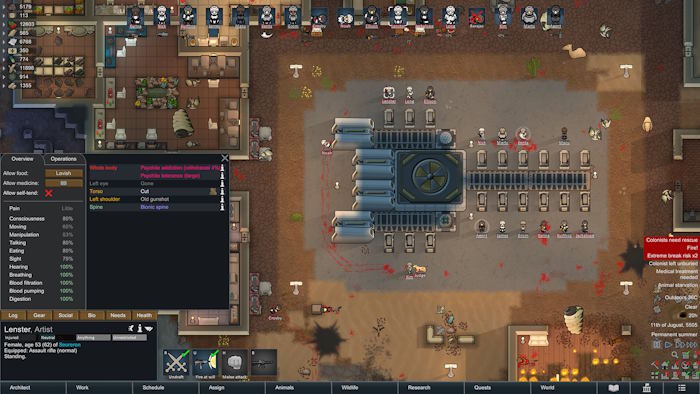 RimWorld hỗ trợ tùy chỉnh và có cộng đồng modding năng động
