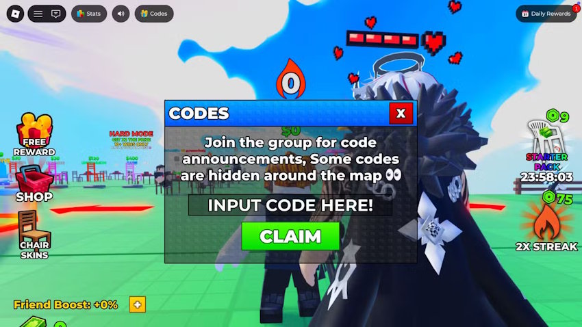 Đổi code Stop the Timer