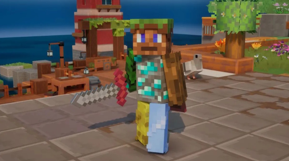 Mod thay skin nhân vật trong Minecraft Dungeons 2