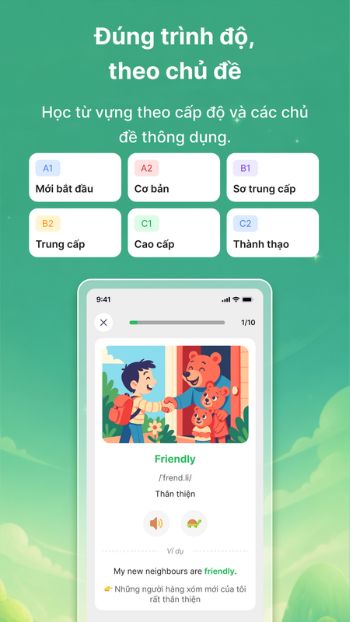 Đúng trình độ, theo chủ đề