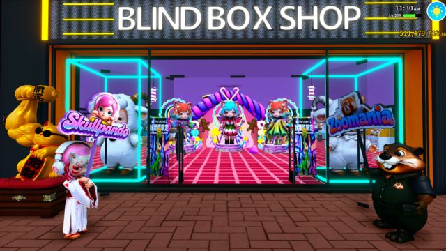 Tuyển dụng NPC đặc biệt để thúc đẩy doanh số bán hàng trong Blind Box Shop Simulator