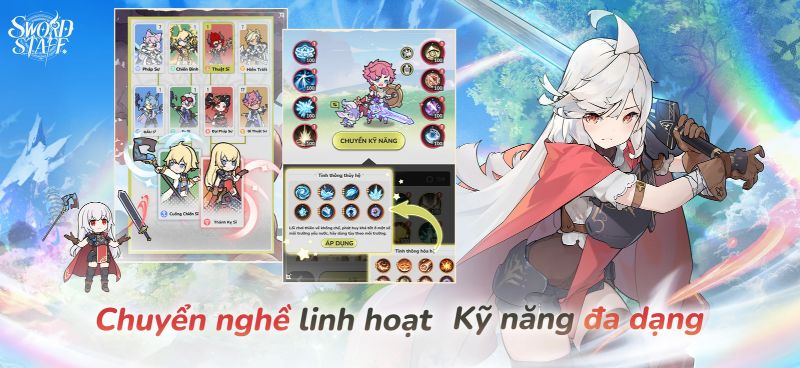 Chuyển nghề linh hoạt, kỹ năng đa dạng