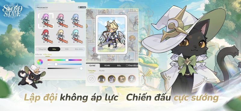 Lập đội không áp lực, chiến đấu cực sướng