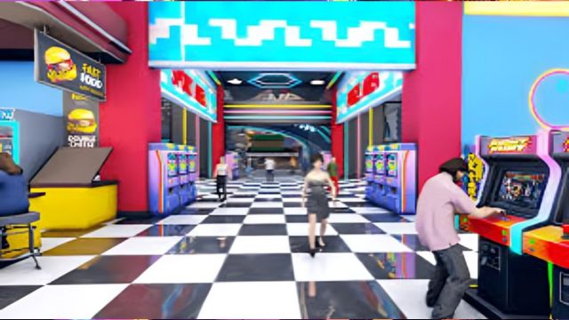 Đầu tư vào các loại máy chơi game arcade, máy xèng, quầy đồ ăn thức uống...