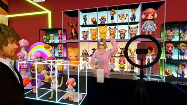 Thuê nhân viên NPC và trợ lý AI để cải thiện dịch vụ khách hàng trong Blind Box Shop Simulator