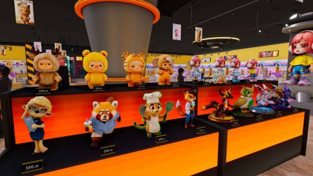 Quản lý hàng tồn kho và bộ sưu tập trong Blind Box Shop Simulator