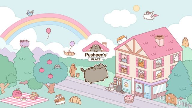 Pusheen's Place là game nuôi mèo kết hợp trang trí nhà cửa với nhân vật chính là chú mèo Pusheen nổi tiếng