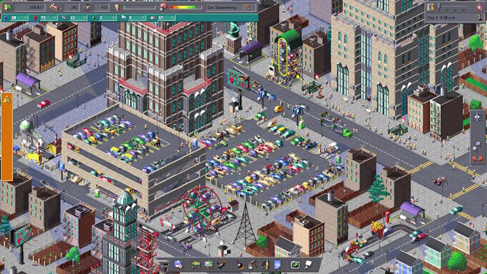 Kinh doanh bãi đỗ xe hơi khổng lồ trong Car Park Capital Linux