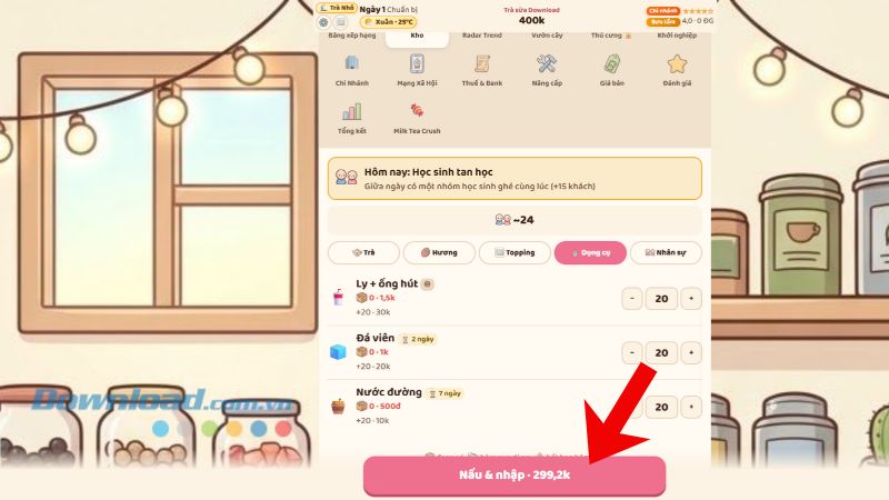 Phân bổ tiền hợp lý