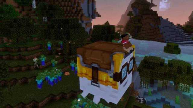 Mang thế giới đã tạo từ bản 1 sang Minecraft: Nintendo Switch 2 Edition để tiếp tục khám phá, xây dựng và sống sót