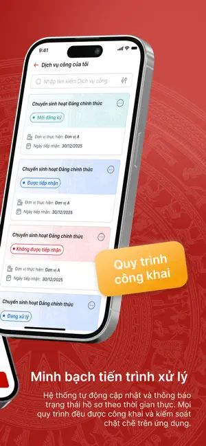 Minh bạch tiến trình xử lý