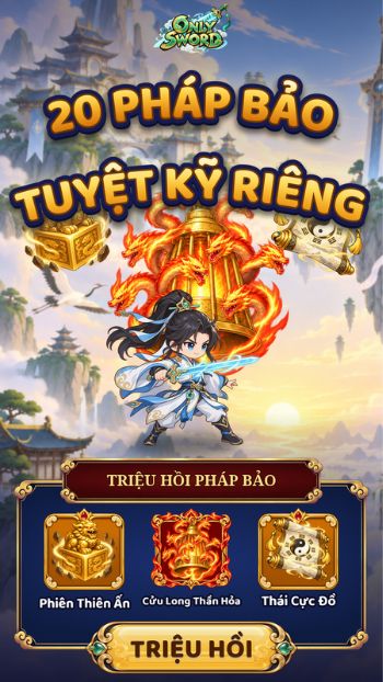 20 pháp bảo, tuyệt kỹ năng riêng