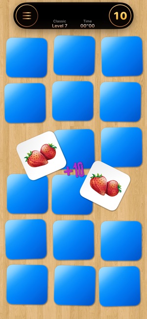 Concentration là game lật thẻ rèn luyện trí nhớ