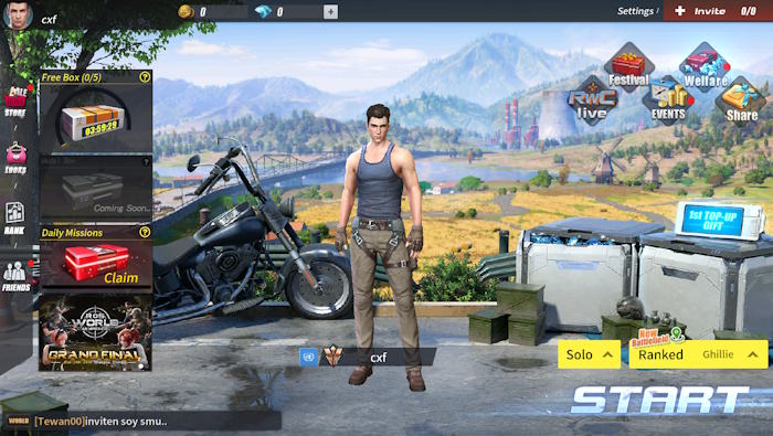 Rules Of Survival là game bắn súng sinh tồn thuộc thể loại Battle Royale