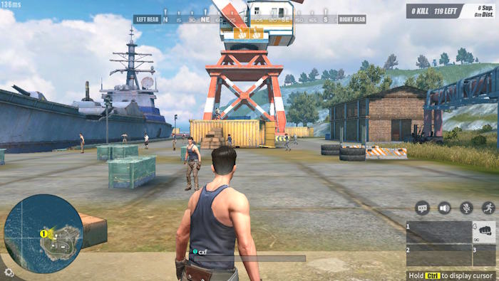 Rules of Survival Linux có kho vũ khí, trang bị và phụ kiện đa dạng