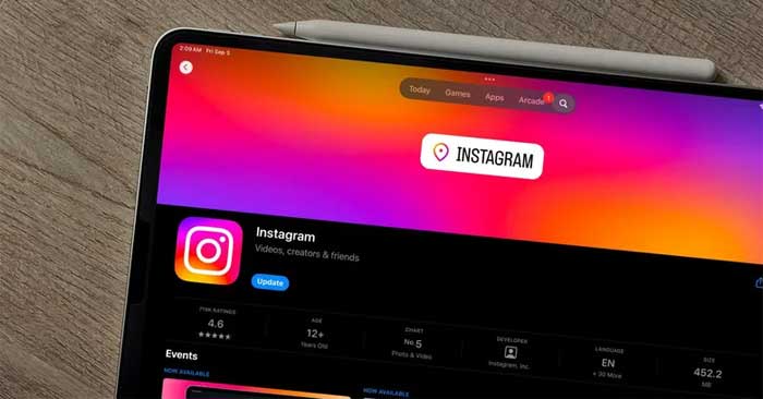 Instagram trên iPad