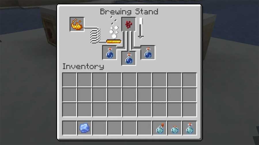 Bàn pha chế trong Minecraft