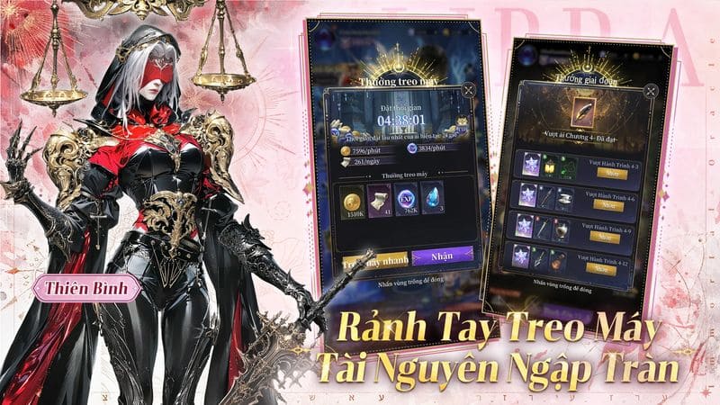 Rảnh tay treo mát, tài nguyên ngập tràn