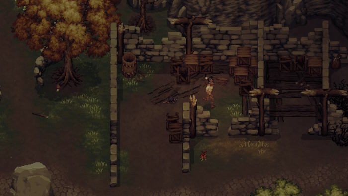 Drova - Forsaken Kin là game ARRPG đồ họa pixel hoài cổ