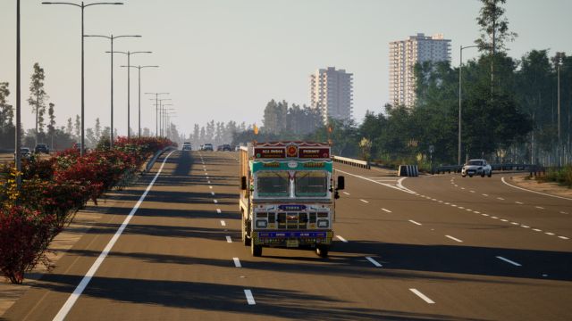 Indian Truck Simulator là game mô phỏng lái xe tải chở hàng ở Ấn Độ