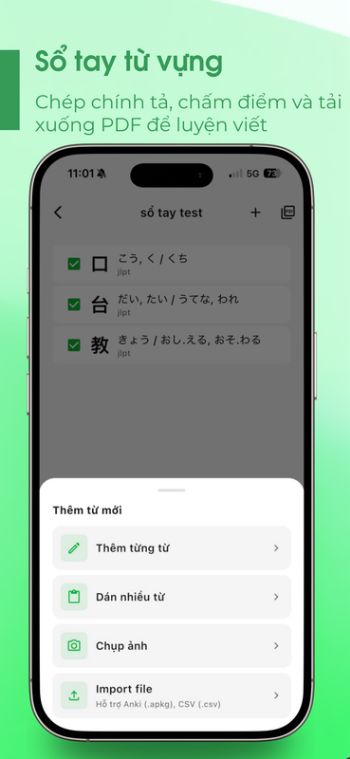 Sổ tay từ vựng