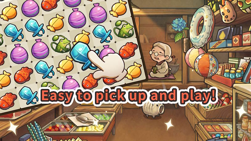 Game Showa Candy Shop Neo dễ chơi cùng cốt truyệt ấm áp