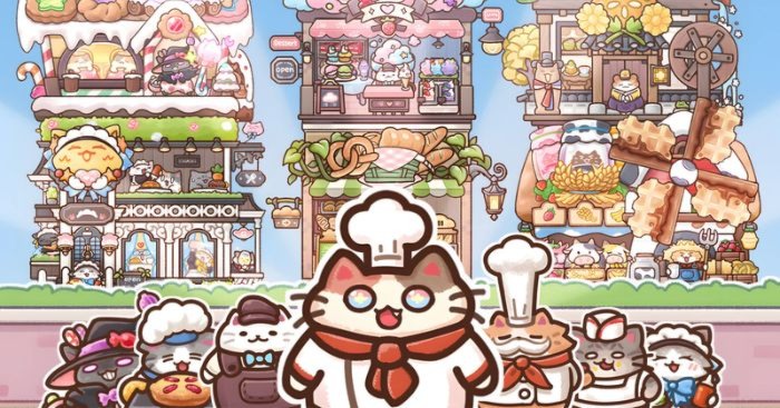 Cat Bakery: Sort Puzzle * Game giải đố match-3 thư giãn cải tạo tiệm bánh