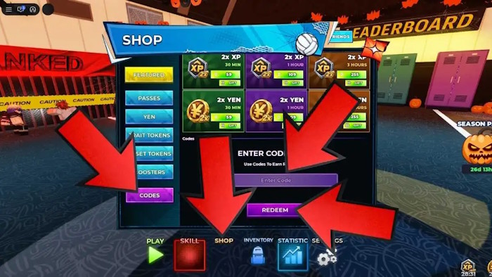 Đổi code Volleyball Journey