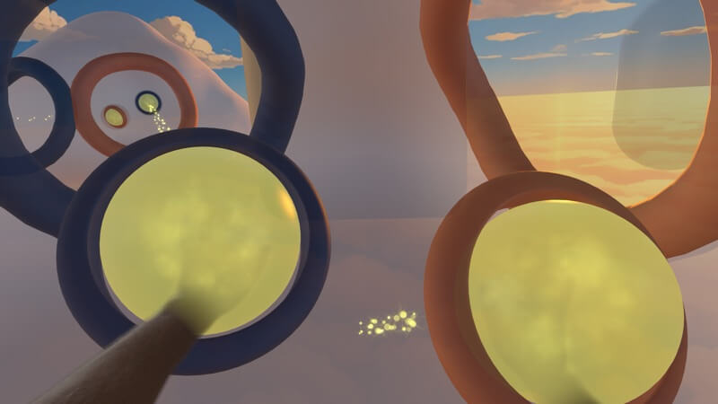 Porta Nubi là game giải đố lấy cảm hứng từ ánh sáng, những đám mây và cánh cổng dịch chuyển