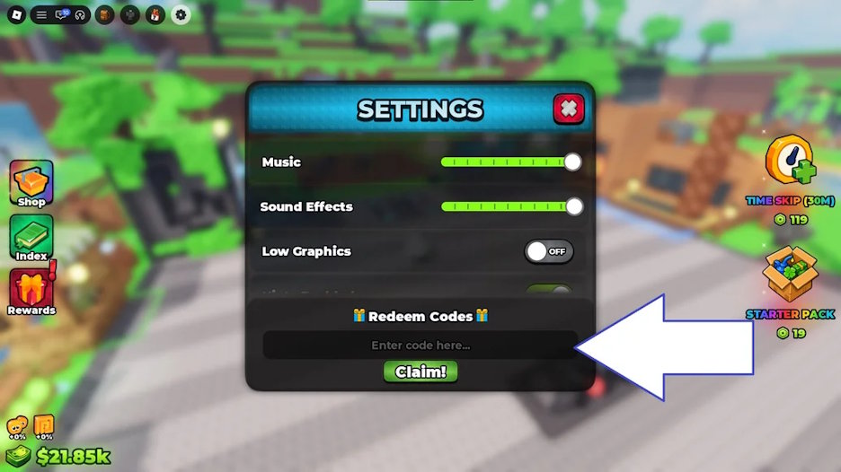 Phần đổi code game Build a Golem