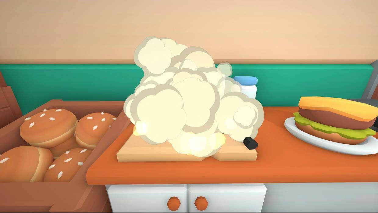 Burgie's Cozy Kitchen là game mô phỏng nấu ăn thư giãn