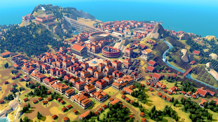 Nova Roma cho Mac là game mô phỏng xây dựng thành phố cổ