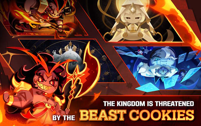 Đánh bại nhiều boss Beast Cookie