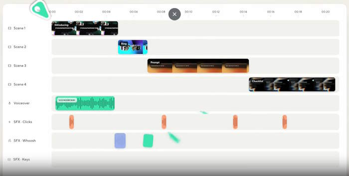 HyperFrames Mac cũng hỗ trợ quy trình chỉnh sửa video bằng AI