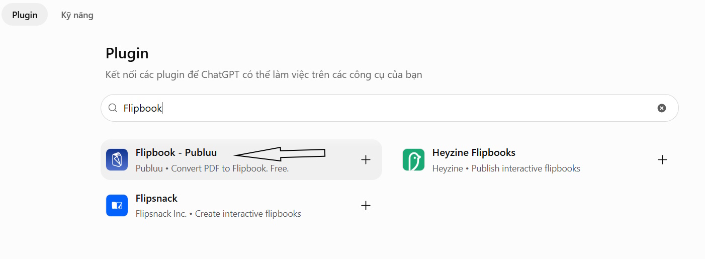 Plugin tạo sách lật